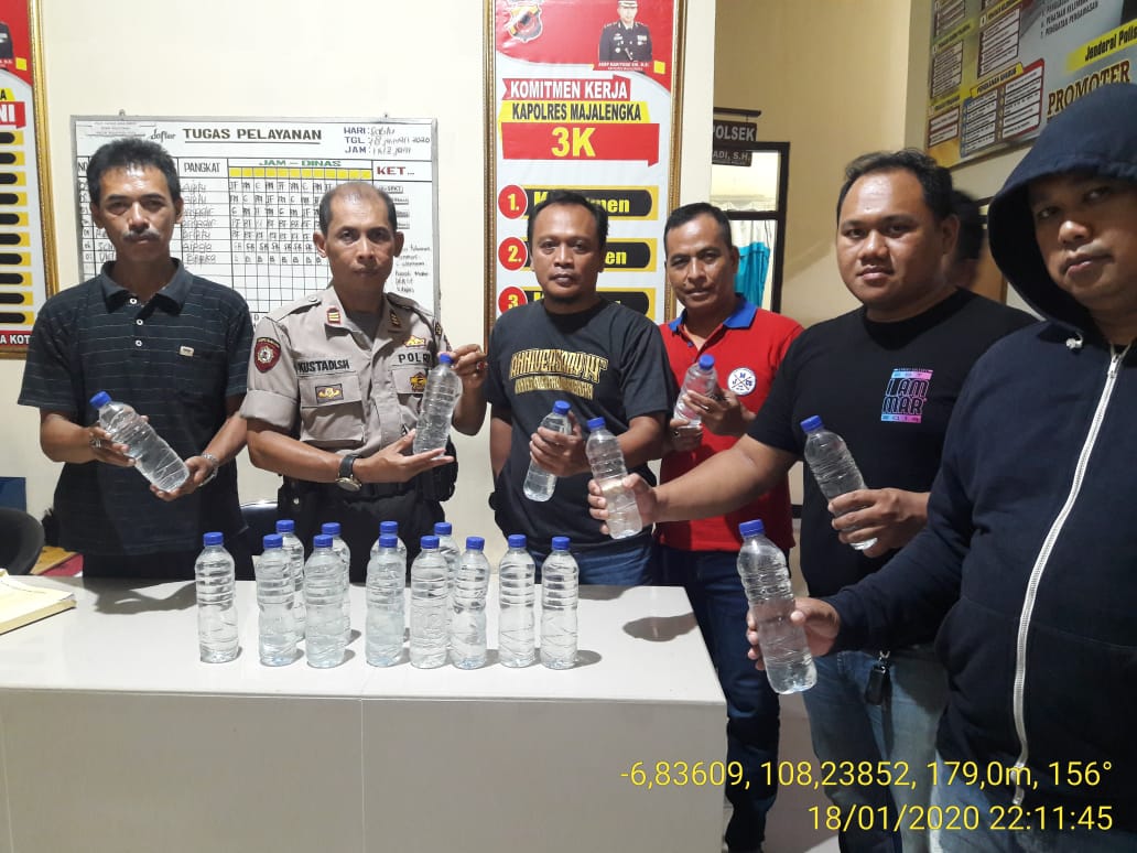 Jaga Kondusifias Wilayah, Kapolsek Majalengka Kota Pimpin Giat KRYD Di Malam Minggu