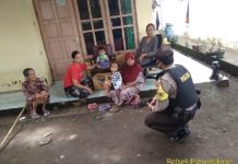 Mencegah Dan Mengantisipasi Penularan Virus Bhabinkamtibmas Polsek Kasokandel Himbau Warga Patuhi Prokes.
